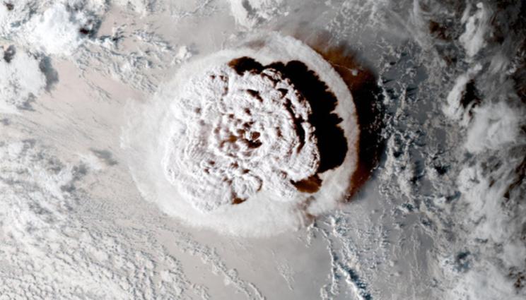 Hunga volcano