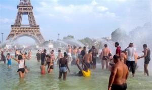 Paris heat wave