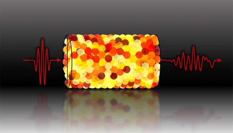 Newswise: Researchers catch a wave to determine how forces control granular material properties
