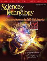 October 2012 cover of Science & Technology Review